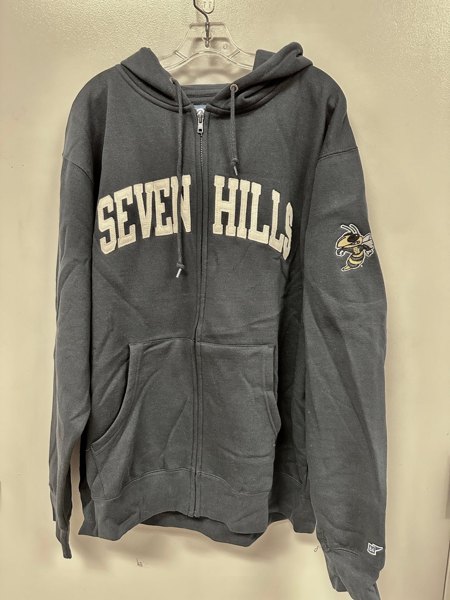 Adult Full Zip Hoodie Navy