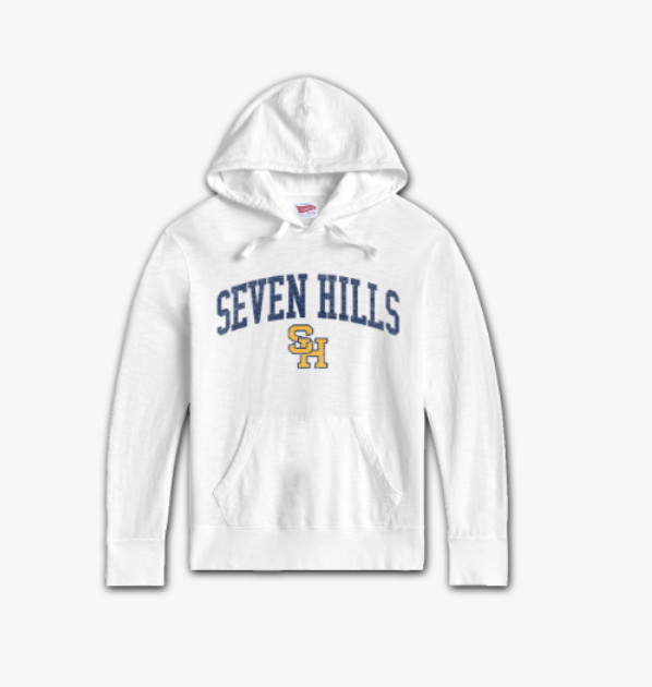 New! Light Weight Hoodie in Arctic White (Unisex)