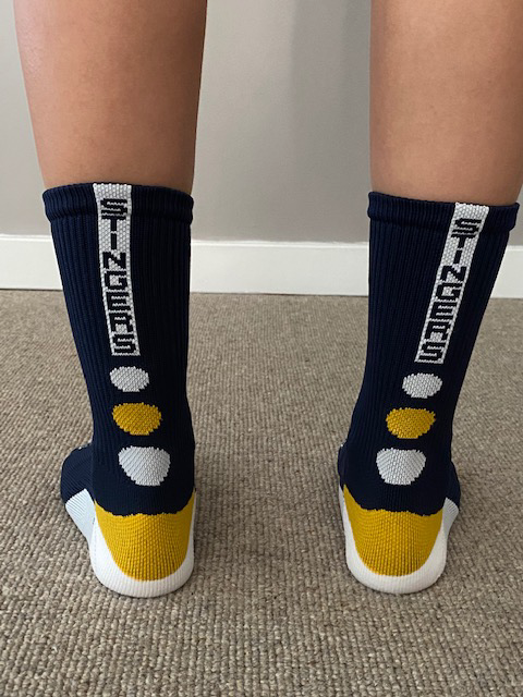 LAX Navy Sock