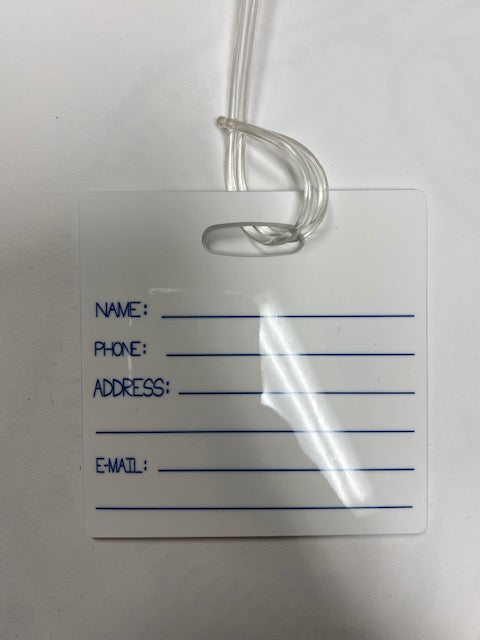 Bag Tag with Value Circles