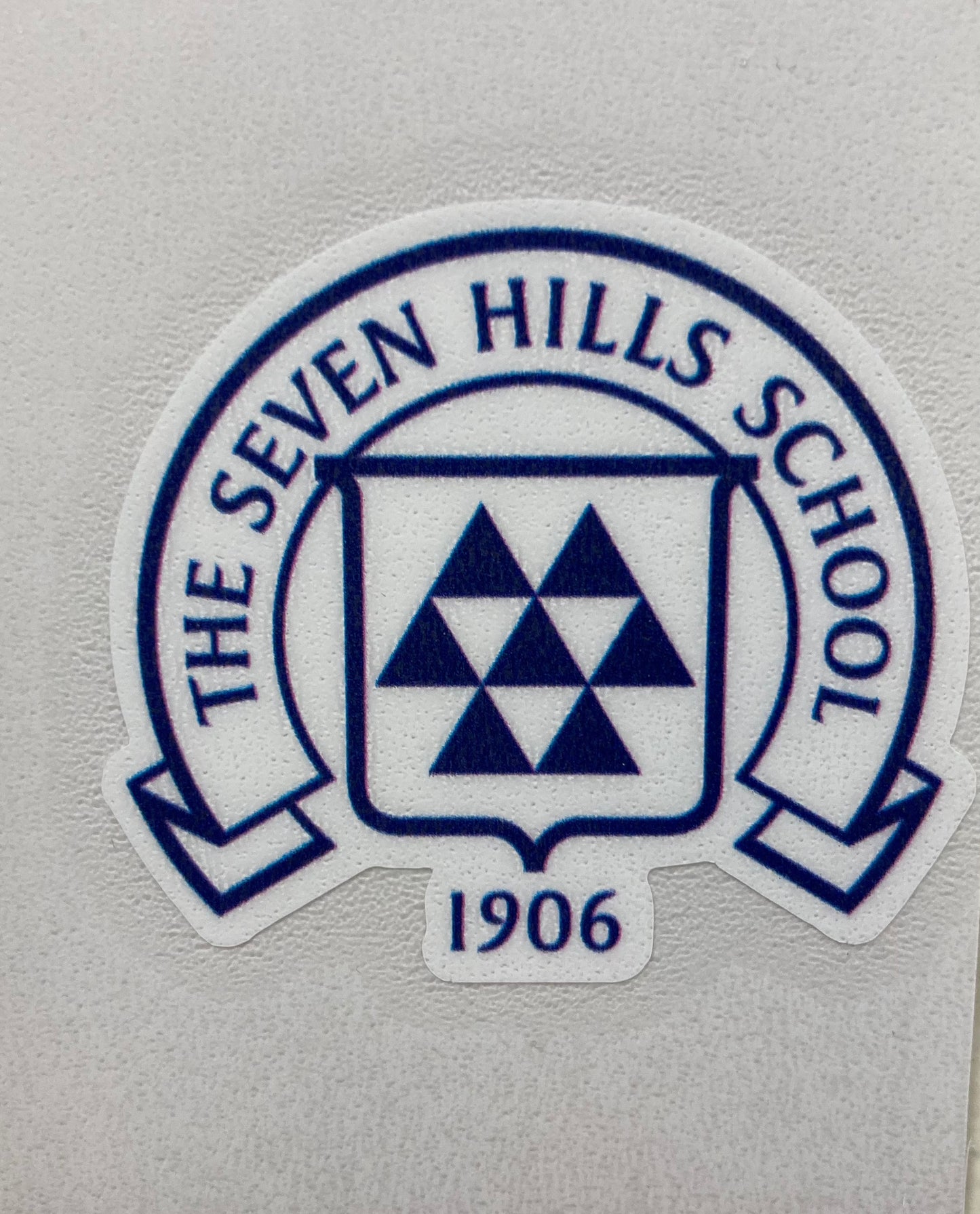 Vinyl Decal Alumni Crest