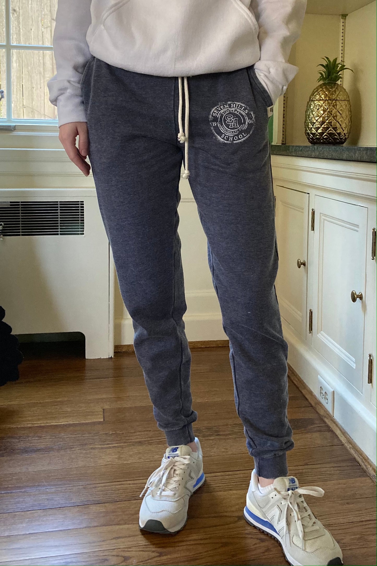 Ladies Burnout Jogger Navy
