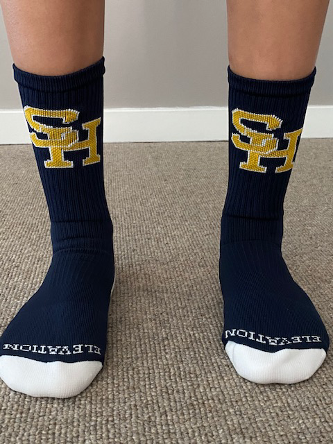 LAX Navy Sock