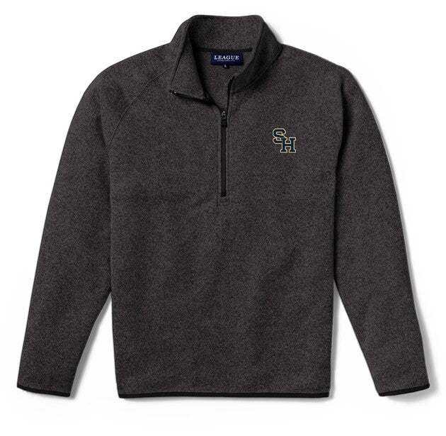 Sarnac 1/4 Zip- Dark Grey SH