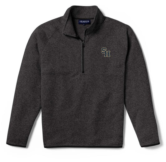 Sarnac 1/4 Zip- Dark Grey SH