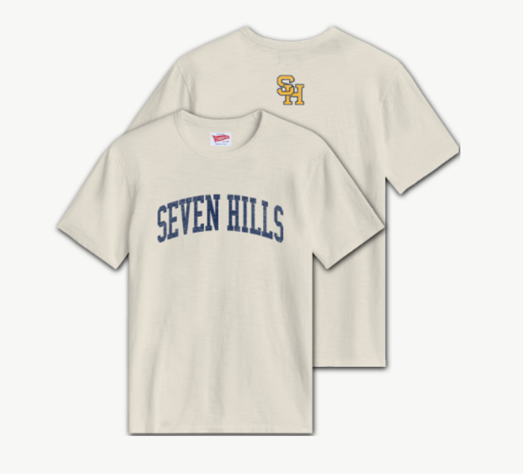 New! Seven Hills Tee Shirt in Birch (Unisex)