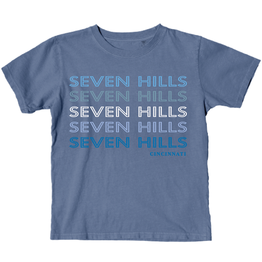 Youth Tee Shirt in Pacific Blue