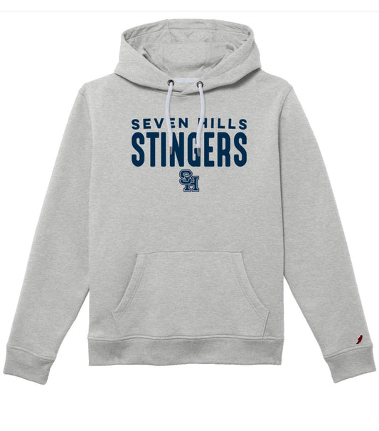 New! Stingers Hoodie in Grey- Adult Sizes