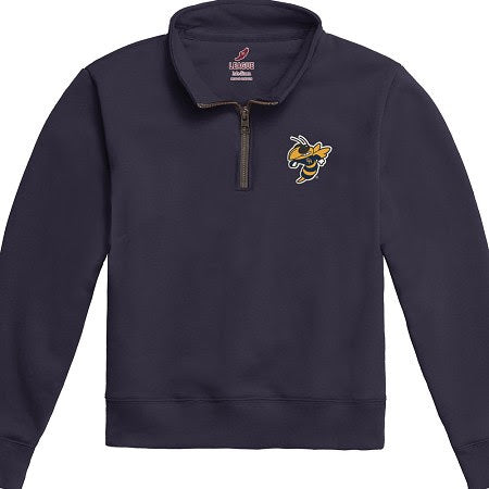 New! Youth 1/4 Zip in Navy