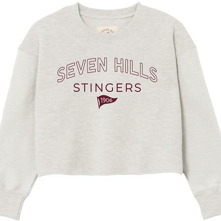 Youth "Reverse Fleece" crew with Sparkle logo - in 3 Colors