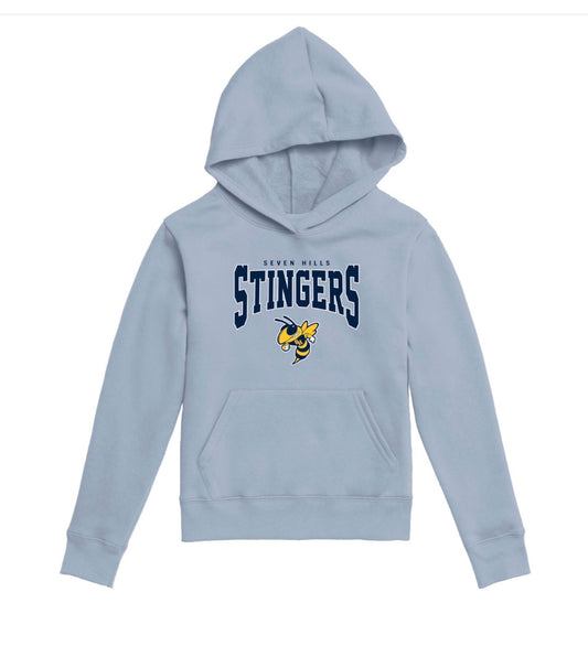New! Youth Hoodie in Blue Fog