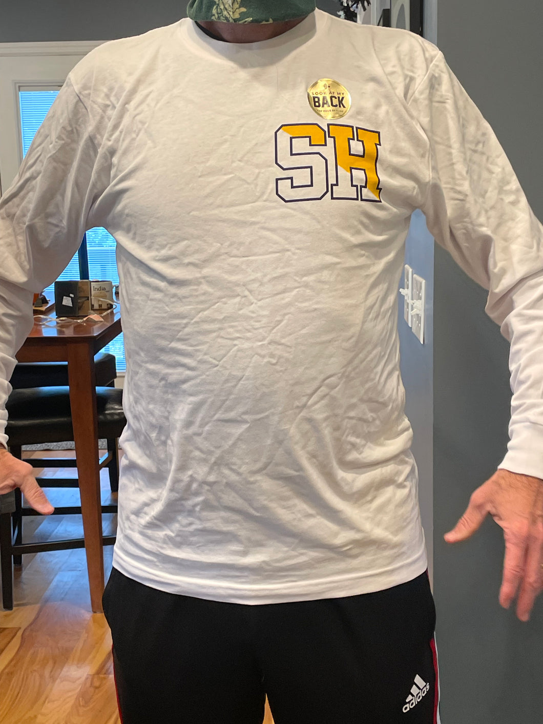 Men's/Unisex long sleeve t-shirt - design on both sides