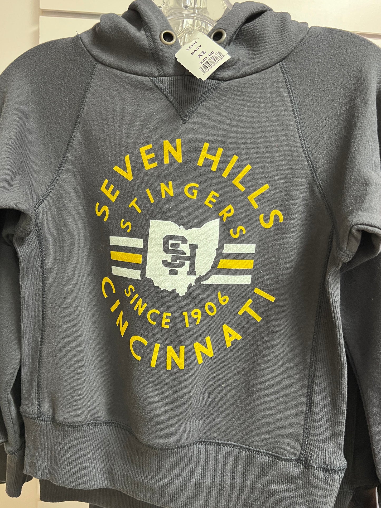 YOUTH -- Seven Hills Cincinnati Hoodie  - Blue 84 Brand