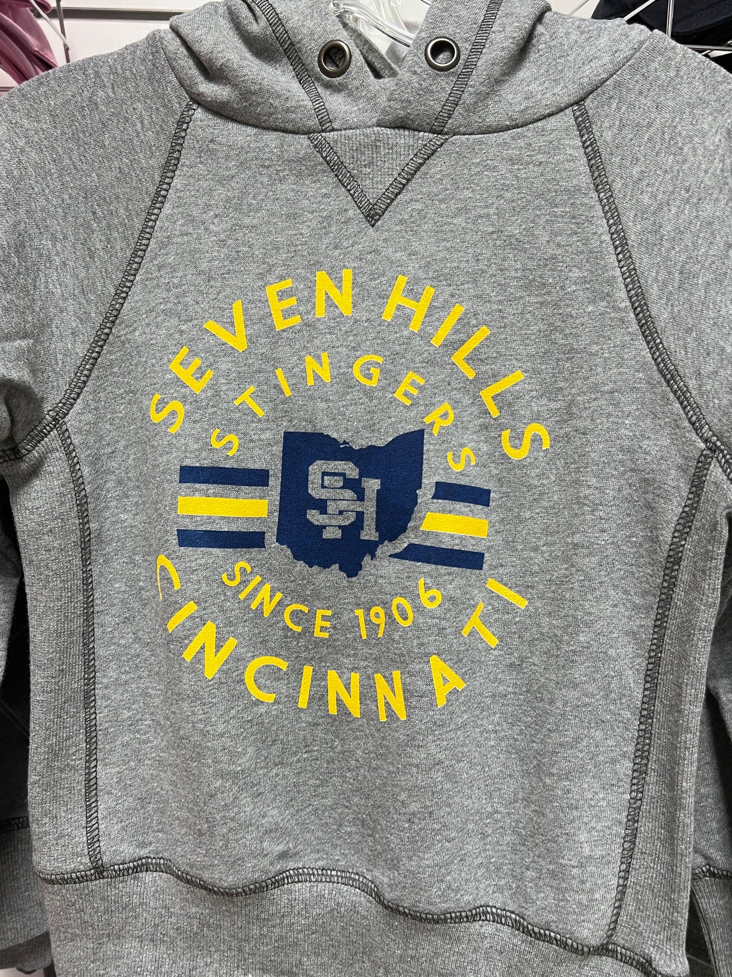 YOUTH -- Seven Hills Cincinnati Hoodie  - Blue 84 Brand