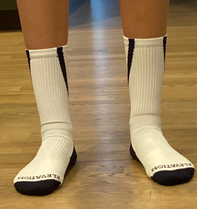 White SH Sock