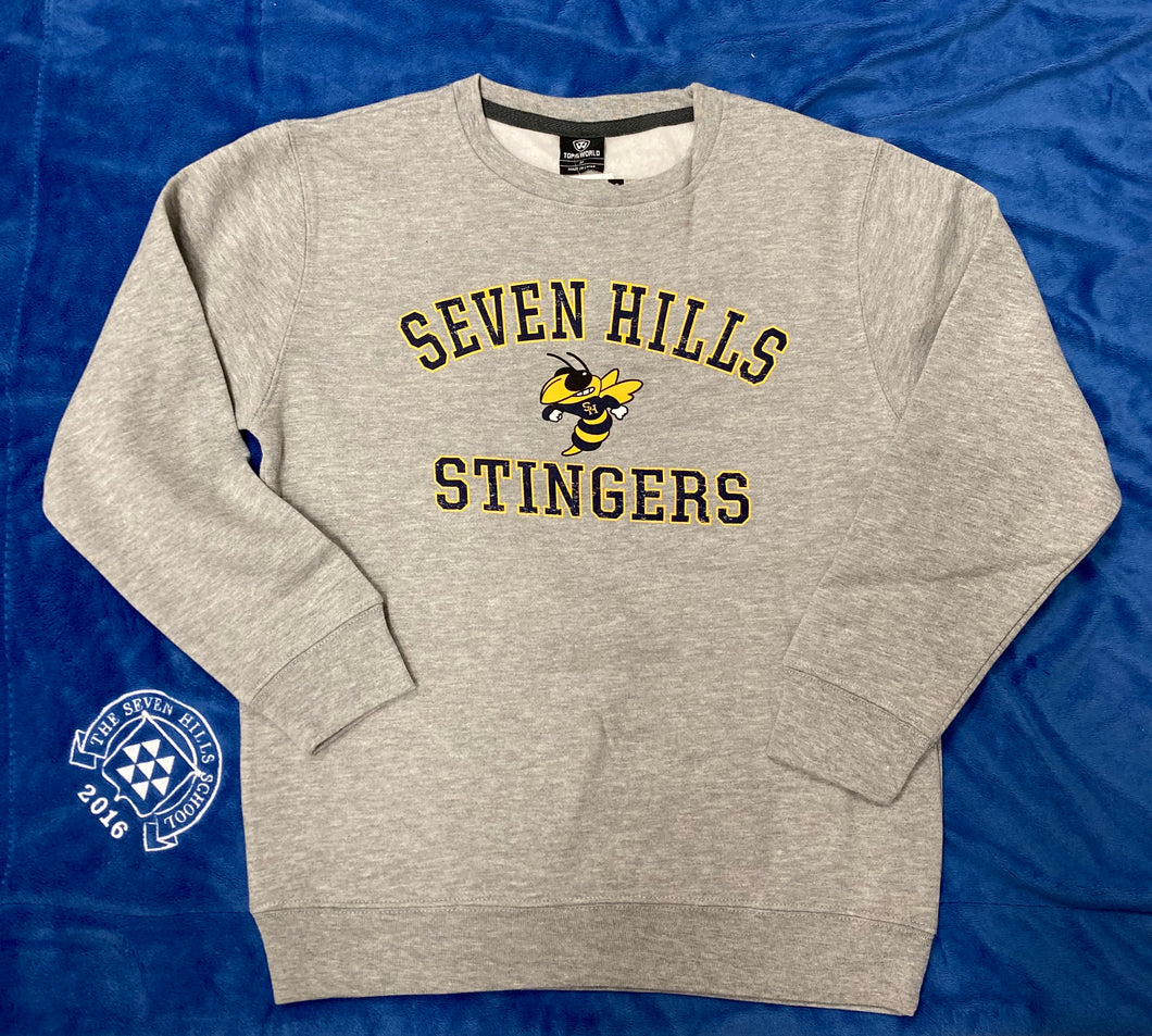 Grey Youth Crew Sweatshirt