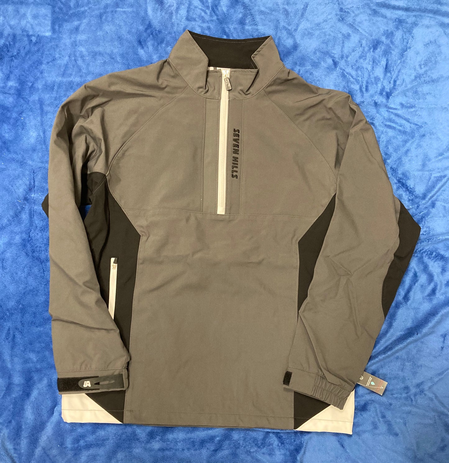 Sideline Jacket Grey with Embroidery