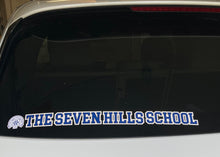 Load image into Gallery viewer, Vinyl 20&quot; long Seven Hills School Decal