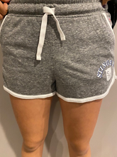 Load image into Gallery viewer, Grey with White trim Shorts